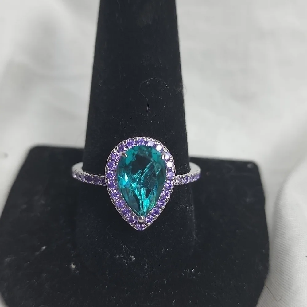 AQUAMARINE RING - Picture 4 of 4